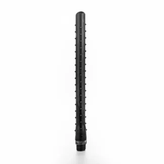 Silikónová análna sprcha SA05 Ridged – rebrovaný nástavec (29 cm)