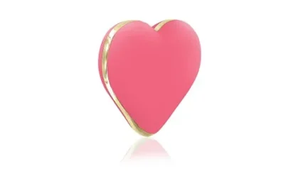 RS Icons Heart - nabíjací vibrátor na klitoris (koralová)