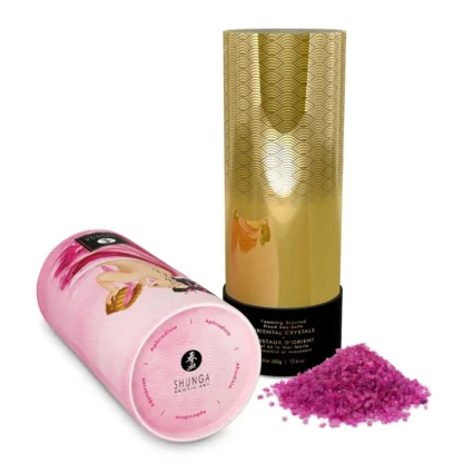 Shunga Oriental Crystals - kúpeľová soľ na jedno použitie, Aphrodisia (75 g)