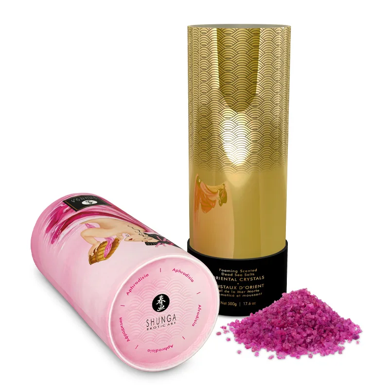 Shunga Oriental Crystals - kúpeľová soľ na jedno použitie, Aphrodisia (75 g)