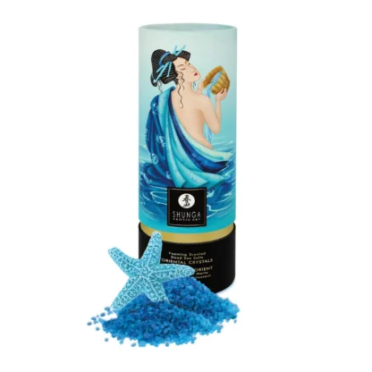 Shunga Oriental Crystals - kúpeľová soľ na jedno použitie, Ocean Temptations (75 g)