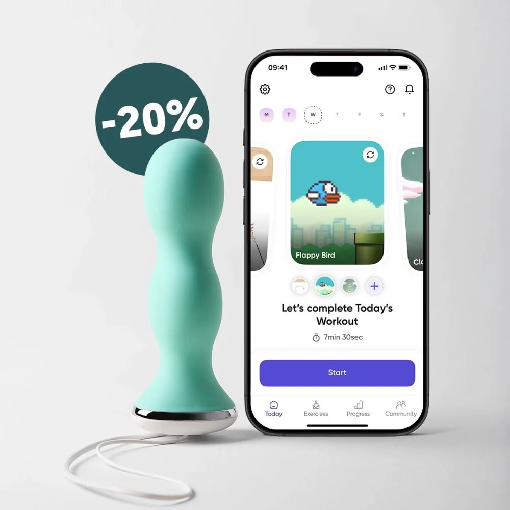 Perifit Care - inteligentný tréner panvového dna (Kegelov cvičič s aplikáciou)