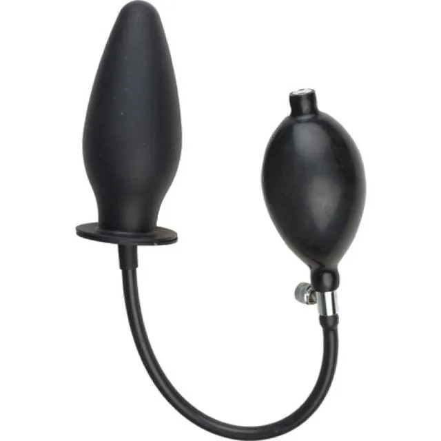You2Toys True Black L - nafukovacie análne dildo s prísavkou
