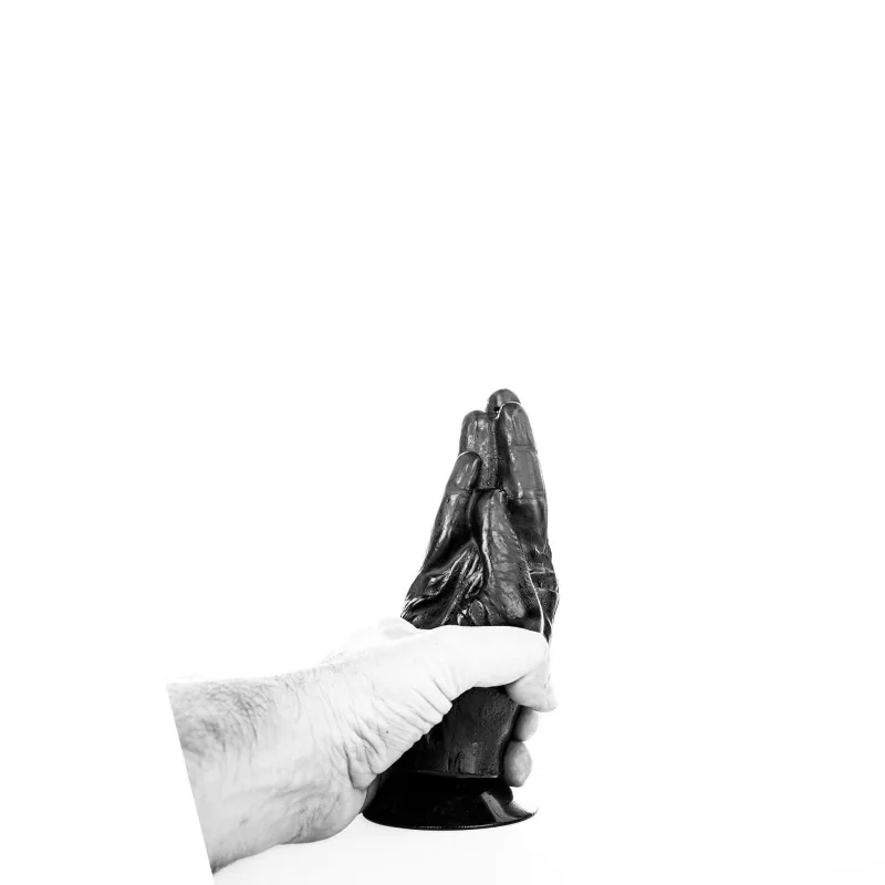 All Black AB13 – vinylové dildo – Obrázok 5