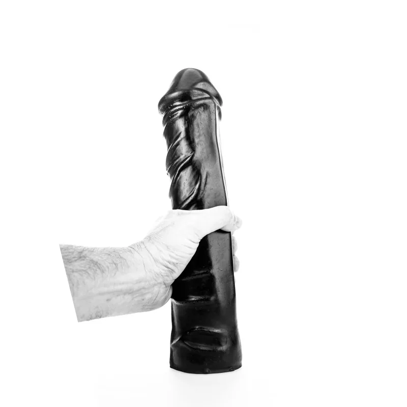 All Black AB19 – vinylové dildo – Obrázok 4
