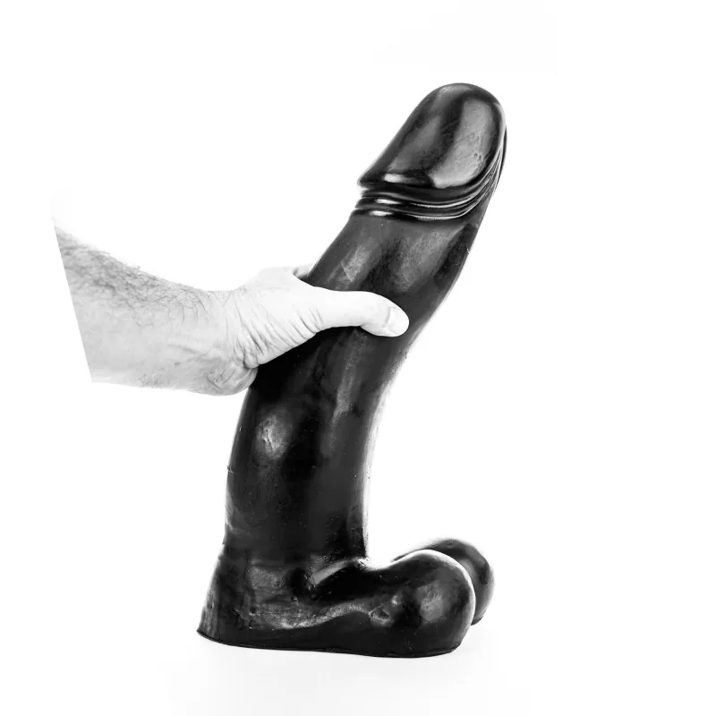 All Black AB22 – vinylové dildo – Obrázok 4