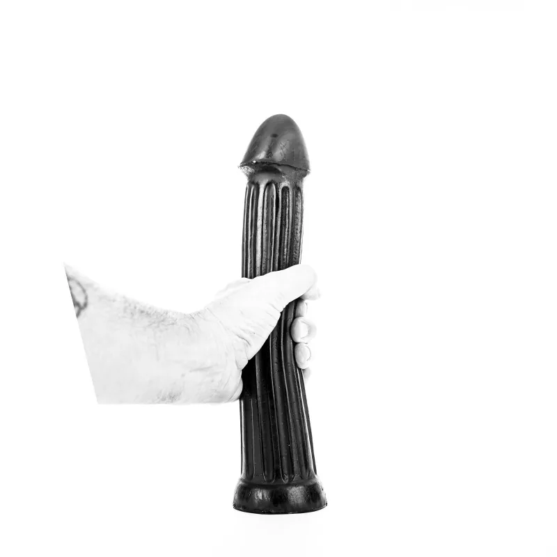 All Black AB30 – vinylové dildo – Obrázok 2