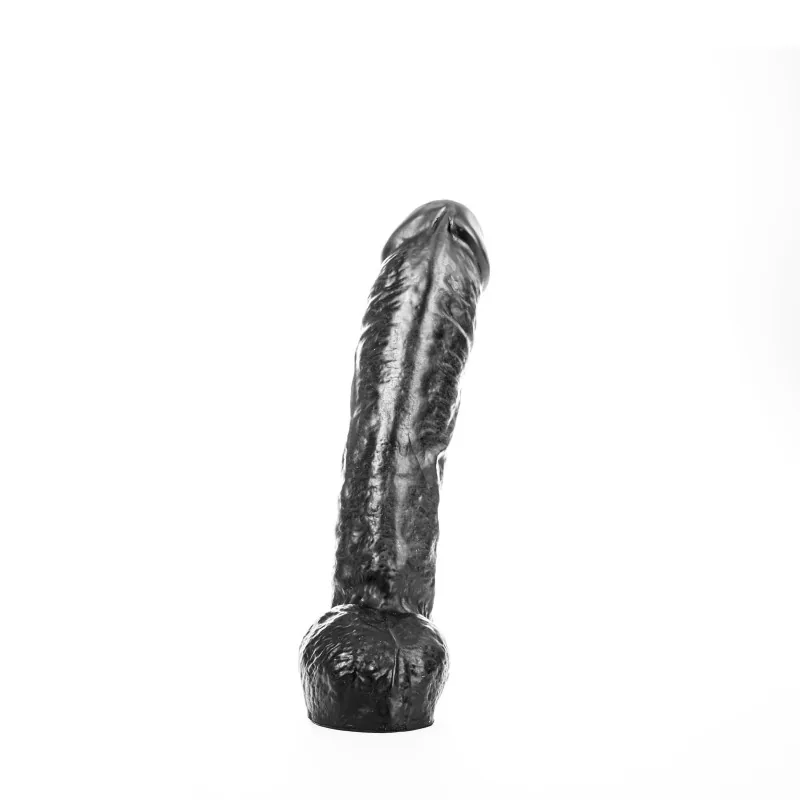 All Black AB34 – vinylové dildo – Obrázok 3