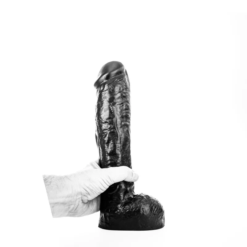 All Black AB34 – vinylové dildo – Obrázok 4