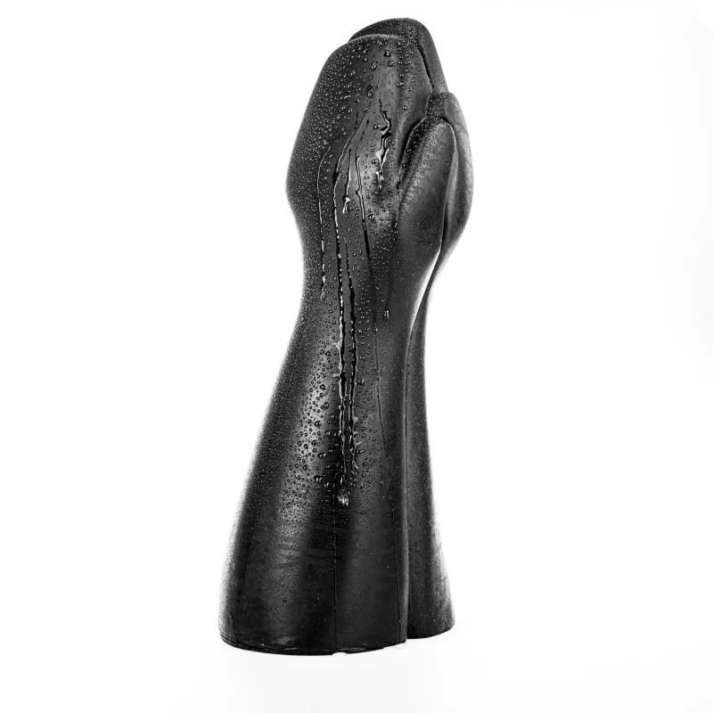 All Black AB59 – vinylové dildo – Obrázok 5