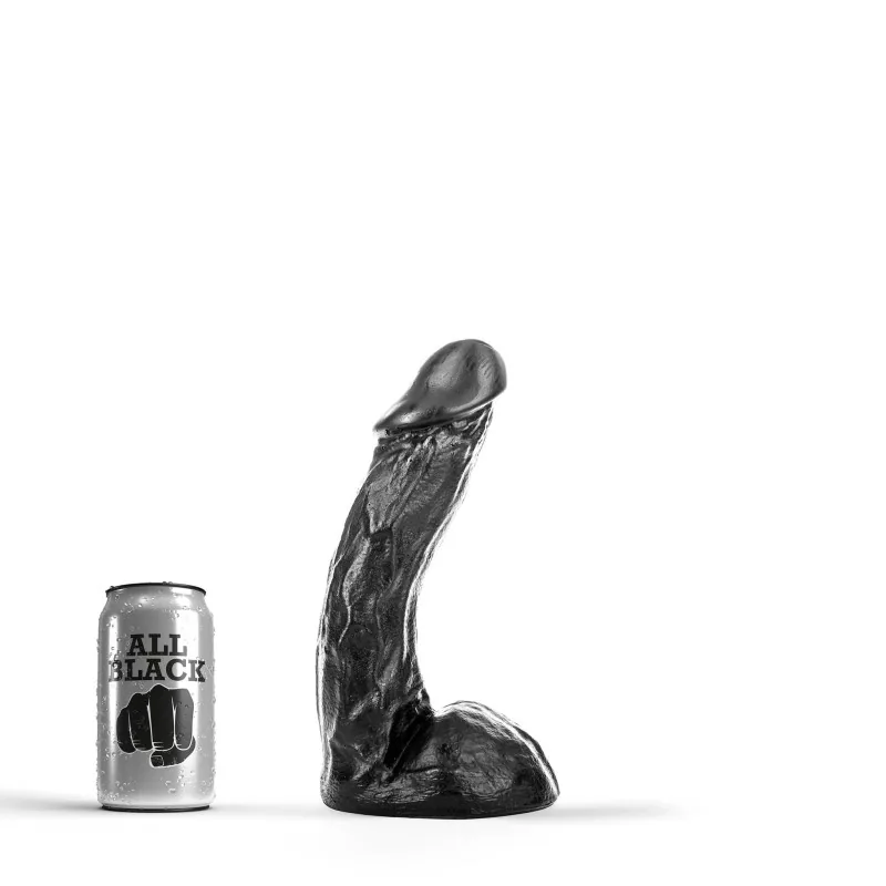 All Black AB64 – vinylové dildo