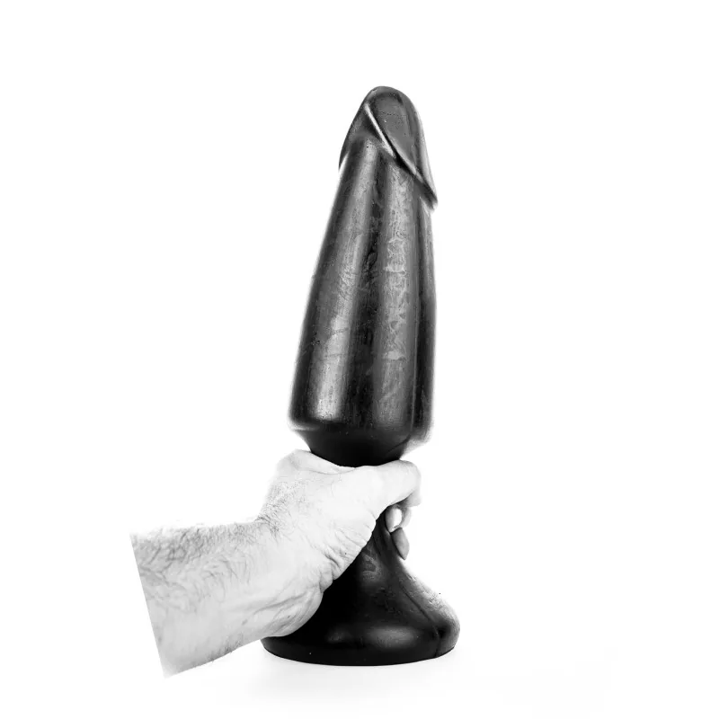 All Black AB71 – vinylové dildo – Obrázok 4