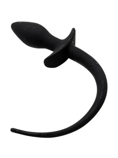 M&K Puppy Tail No. 1 – silikónový análny kolík s chvostom