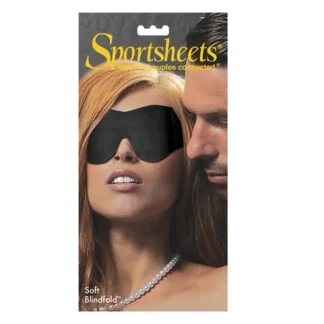 Sportsheets - jemná maska na oči s gumeným popruhom