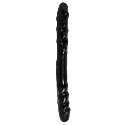 Basix Double Dong obojstranné dildo čierne (40 cm)