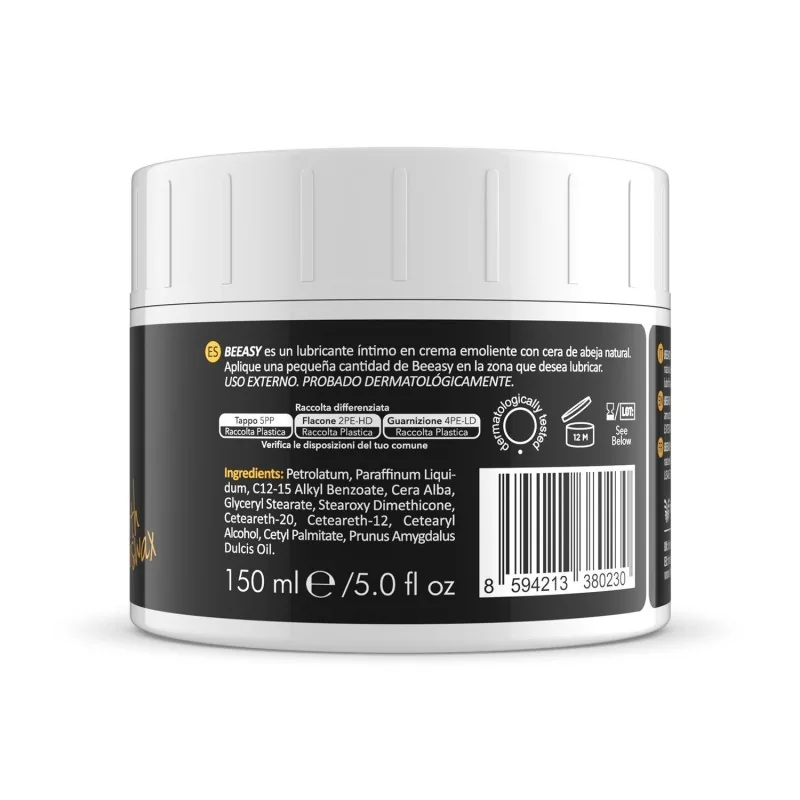 Beeasy 150 ml lubrikačný krém – Obrázok 4