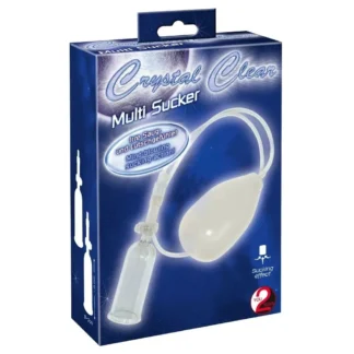 You2Toys Crystal Clear Multi Sucker - vákuové prísavky