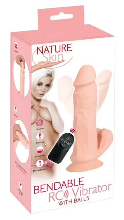 Nature Skin Large – realistické dildo s prísavkou (20,8 cm)