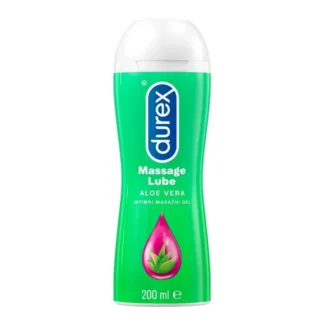 Durex Massage Lube Aloe Vera masážny gél 200 ml (CZ)