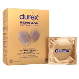 Durex Sensual Extra Lube 20 ks (CZ)