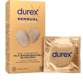 Durex Sensual No Latex 10 ks (CZ)