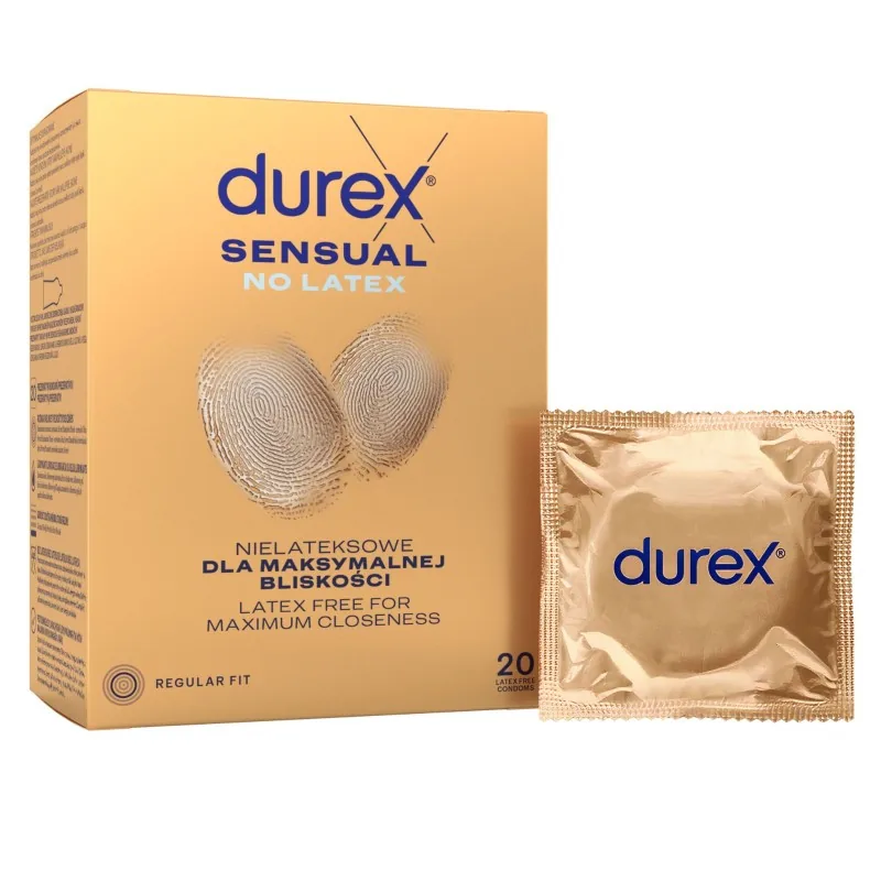 Durex Sensual No Latex 20 ks (CZ)