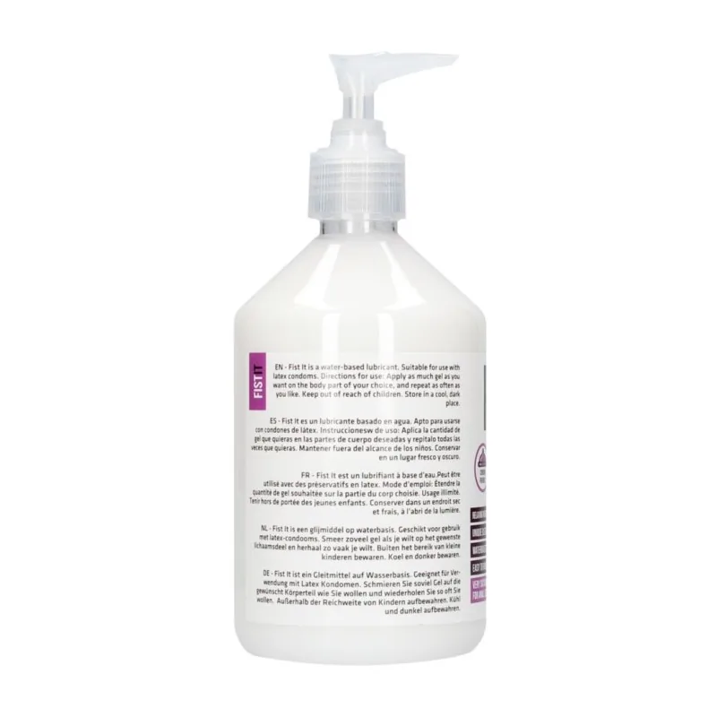 Fist It Anal Relaxer – lubrikant s pumpičkou 500 ml – Obrázok 5