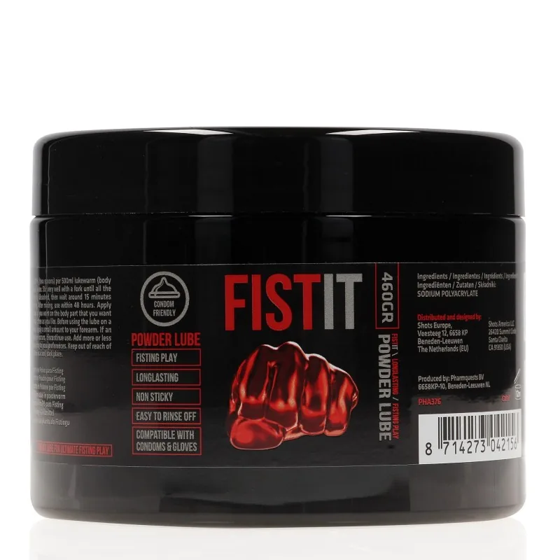 Fist It Powder Lube prášok 460 g – Obrázok 3