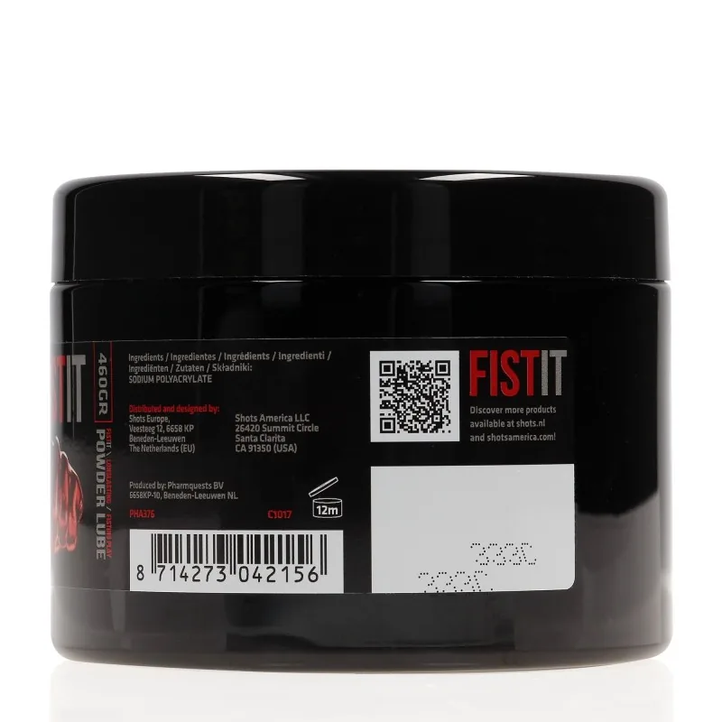 Fist It Powder Lube prášok 460 g – Obrázok 4