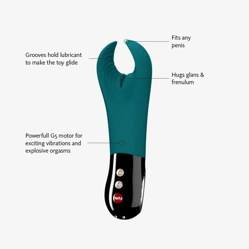Fun Factory Manta Deep Sea Blue/Black – Obrázok 7