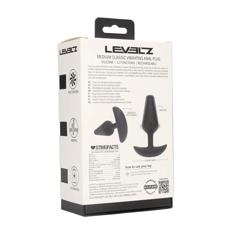 Levelz Classic – vibračný análny kolík M – Obrázok 7