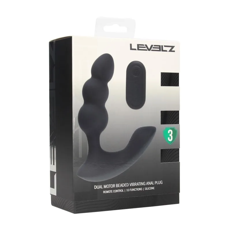 Levelz – vibračný análny kolík s guľôčkami a dvoma motormi – Obrázok 10