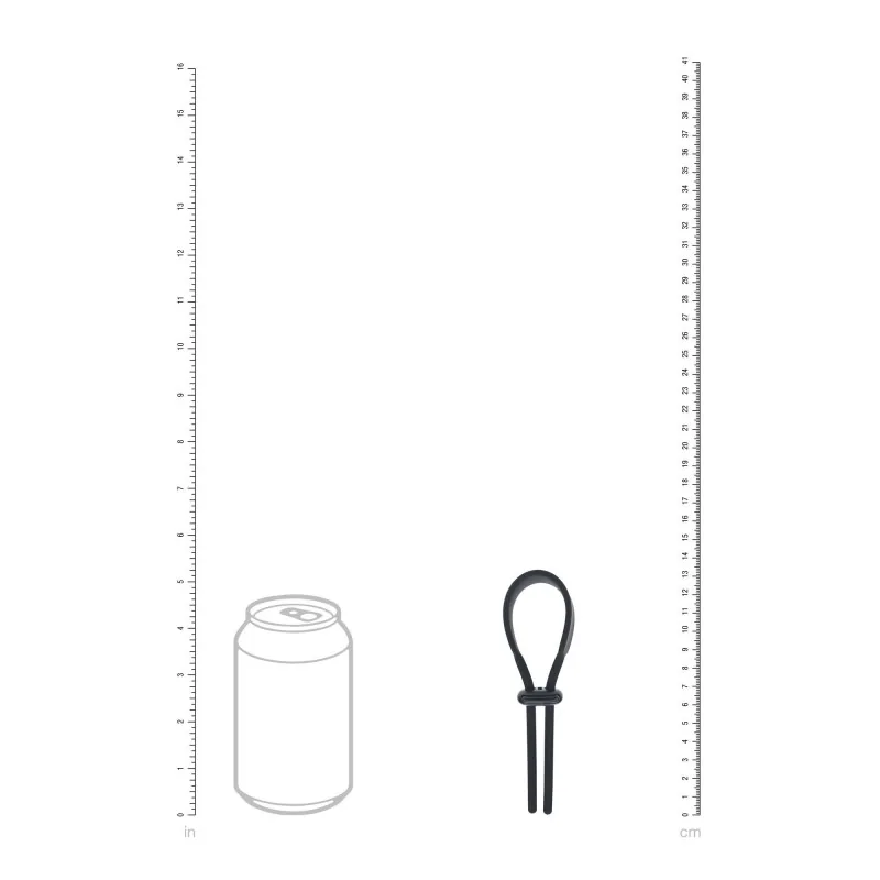 Levelz nastaviteľný erekčný krúžok Wide Lasso – Obrázok 3
