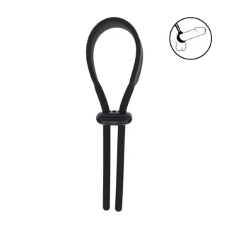 Levelz nastaviteľný erekčný krúžok Wide Lasso