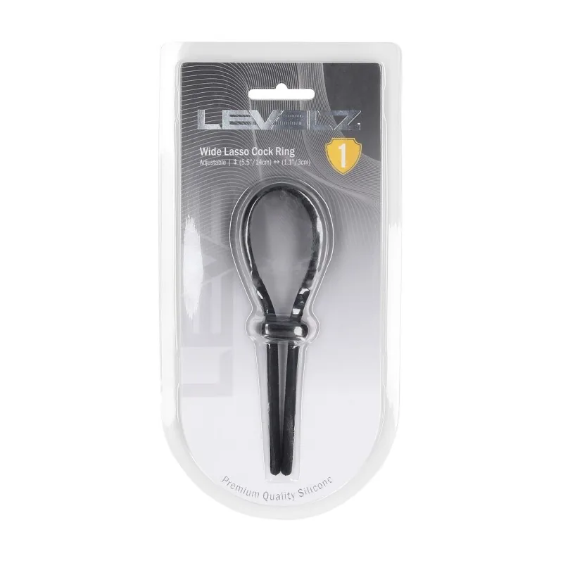 Levelz nastaviteľný erekčný krúžok Wide Lasso – Obrázok 5