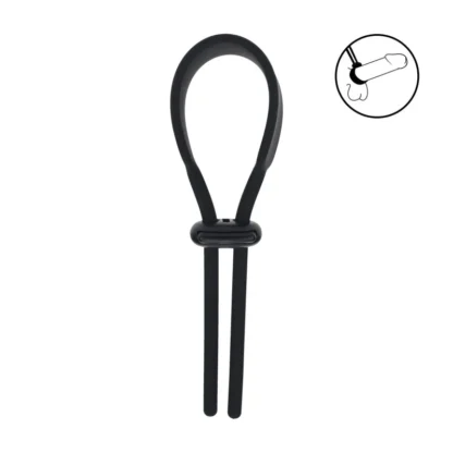 Levelz nastaviteľný erekčný krúžok Wide Lasso