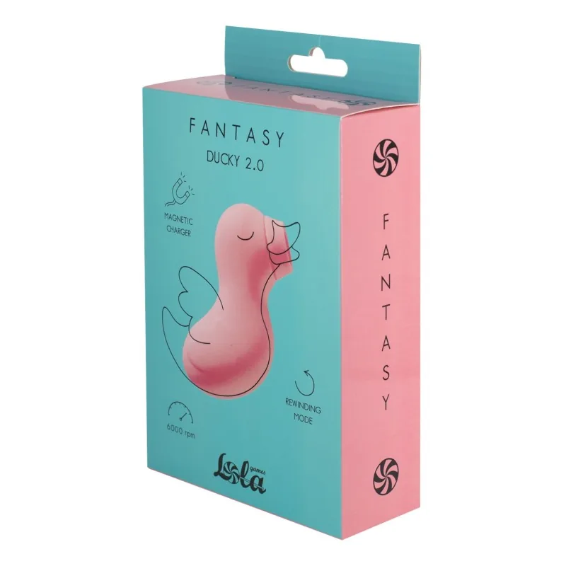Lola Fantasy Ducky 2.0 Pink – stimulátor klitorisu – Obrázok 4