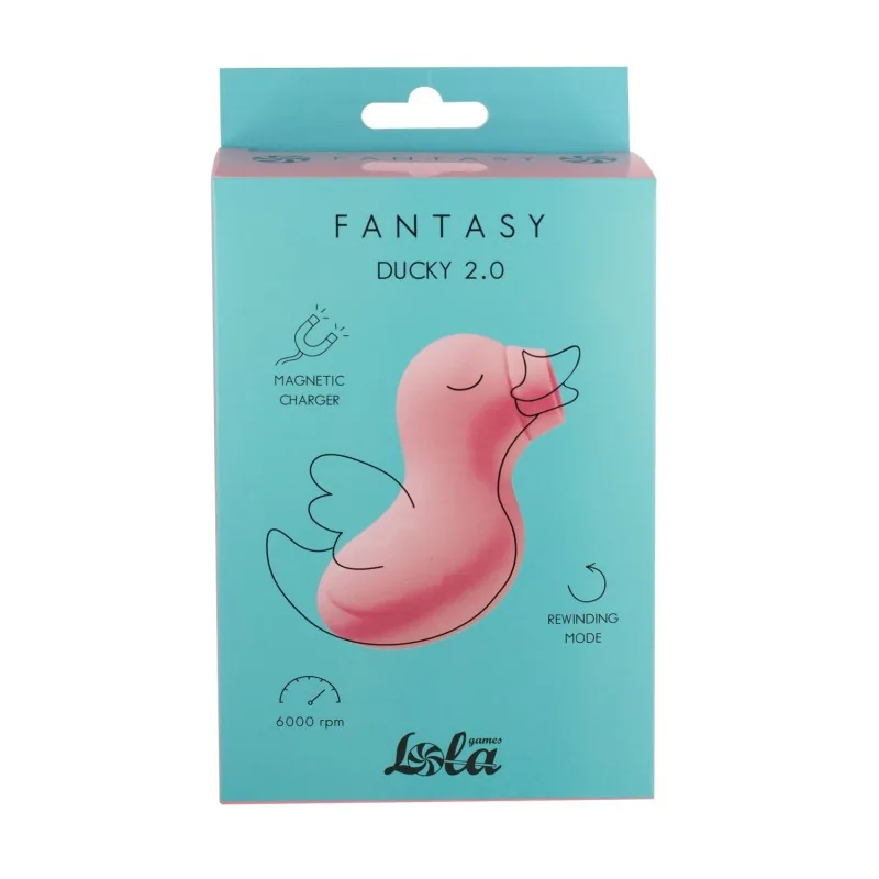 Lola Fantasy Ducky 2.0 Pink – stimulátor klitorisu – Obrázok 5