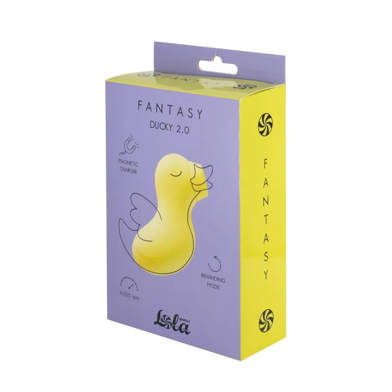 Lola Fantasy Ducky 2.0 Yellow – stimulátor klitorisu – Obrázok 4