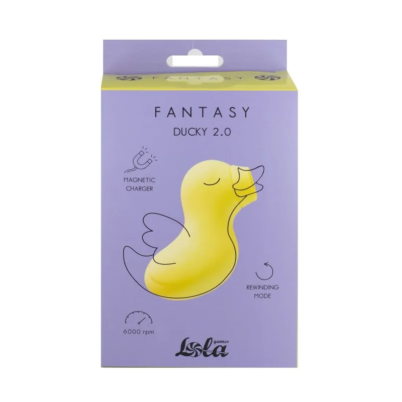 Lola Fantasy Ducky 2.0 Yellow – stimulátor klitorisu – Obrázok 5