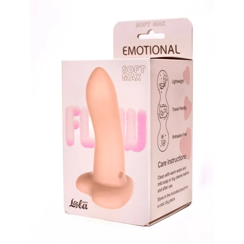 Lola Games Flow Emotional Soft Max dildo telové – Obrázok 9