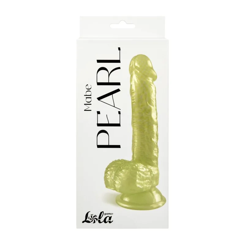 Lola Games Mabe Pearl – dildo, zlaté – Obrázok 5