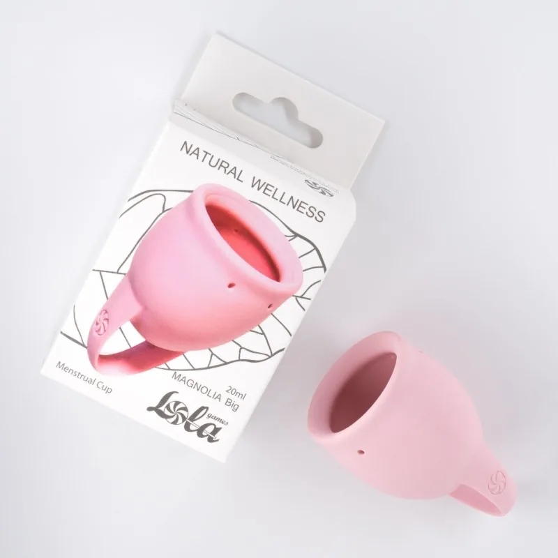 Lola Games Natural Wellness menštruačný kalíšok Magnolia veľký 20 ml – Obrázok 5