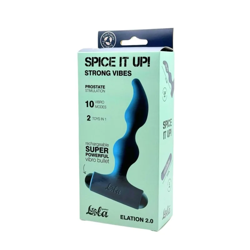 Lola Games Spice It Up Elation 2.0 – análny kolík, zelený – Obrázok 7