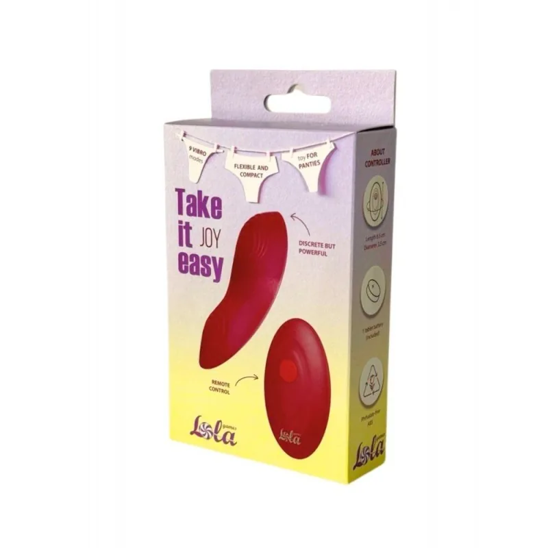 Lola Games Take it Easy Joy – vibrátor do nohavičiek – Obrázok 18