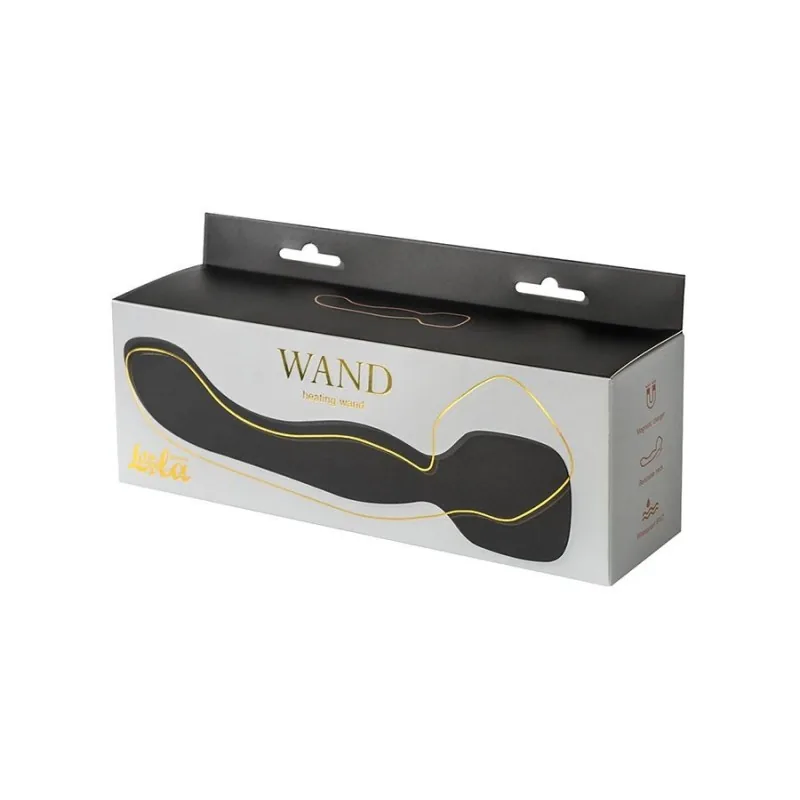 Lola Heating Wand Black – masážna hlavica – Obrázok 2