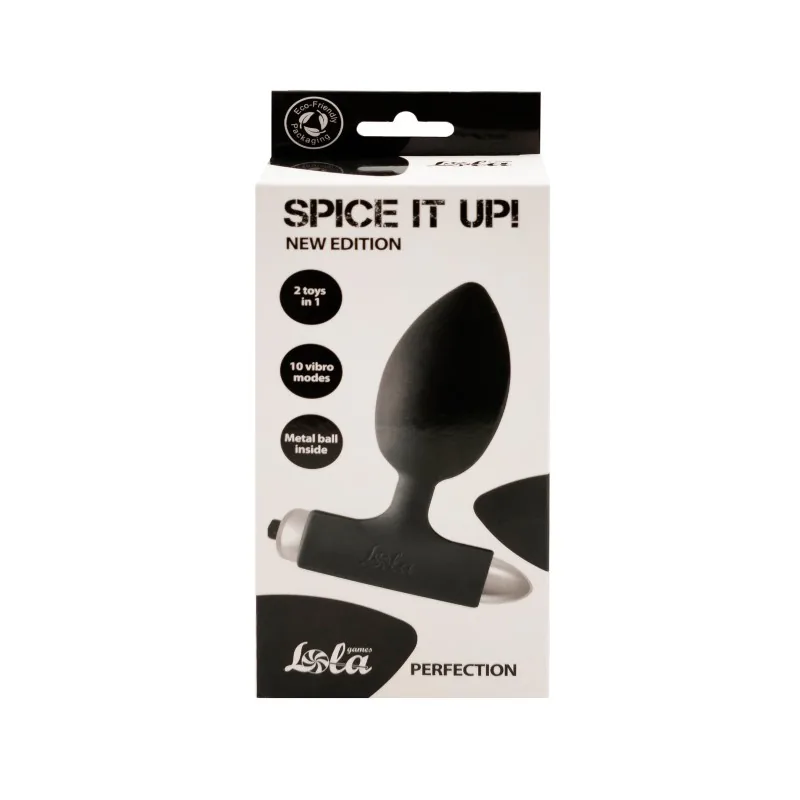 Lola Spice It Up Perfection Black – analný kolík – Obrázok 2