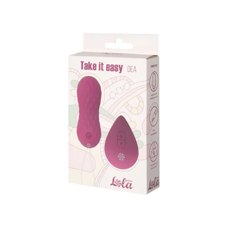 Lola Take It Easy Dea Pink – vibračné guličky – Obrázok 3