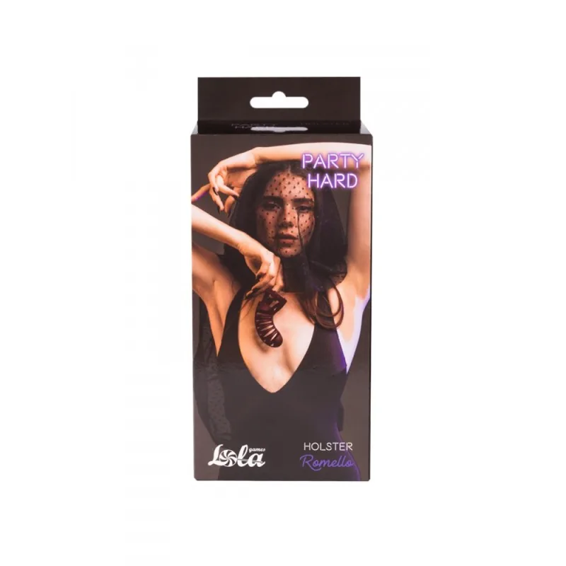 Lola Vanilla Romello Wine Red – pás cudnosti – Obrázok 8