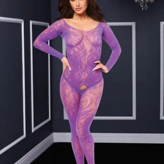 Baci - Bodystocking s dlhým rukávom, bez rozkroku